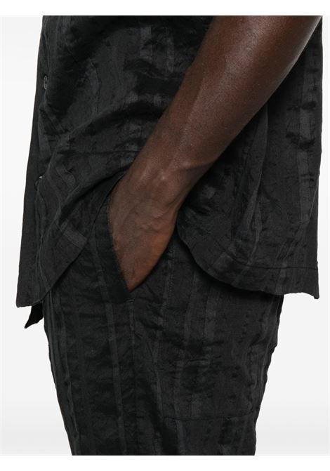 Black striped trousers Barena venezia - men BARENA VENEZIA | PAU50893158570